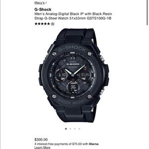 G-SHOCK WATCH